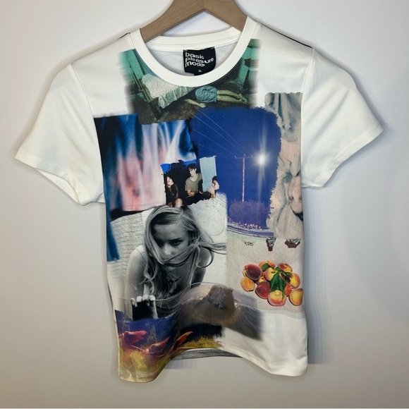 *NWT* Basic Pleasure Mode Sofia Baby Tee from Urban Outfitters, Size XL - Picture 11 of 16